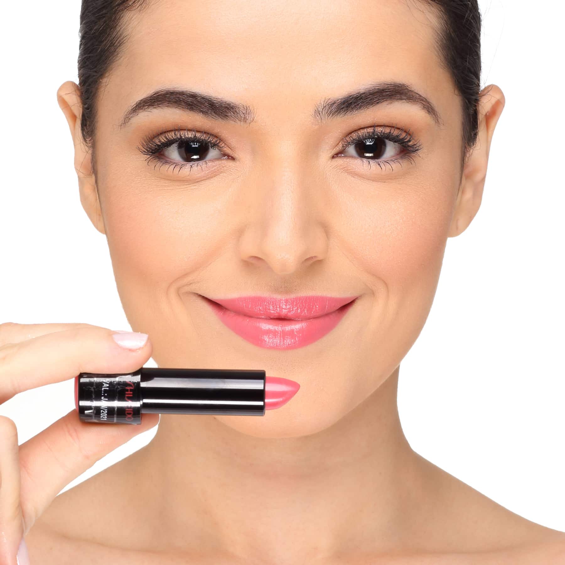 Shiseido Rouge Rouge RD309 Coral Shore Rosa - Batom Cremoso 4g
