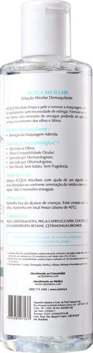 Ada Tina Acqua Micellare - Água Micelar 250ml