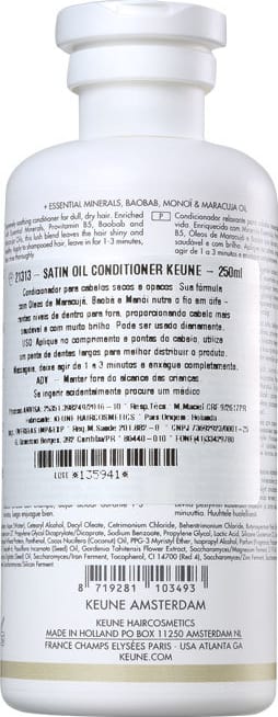 Keune Care Satin Oil Satin Oil - Condicionador 250ml