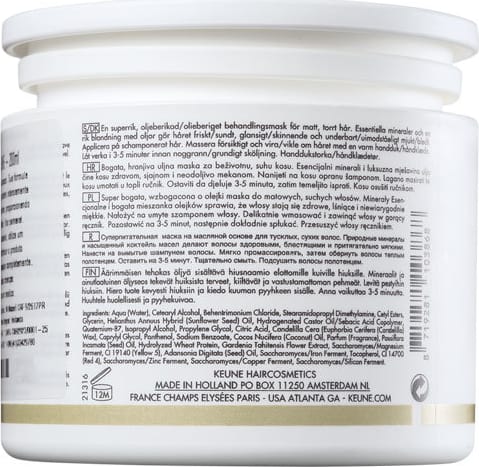 Keune Care Satin Oil - Máscara Capilar 200ml