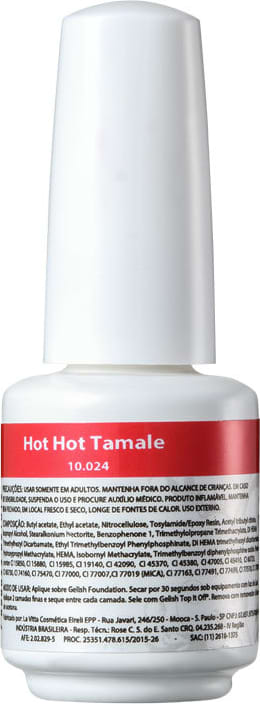 Gelish Soak Off Gel Mini Hot Hot Tamale - Esmalte Cremoso 9ml