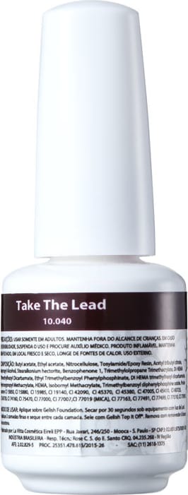 Gelish Soak Off Gel Mini Take The Lead - Esmalte Cremoso 9ml