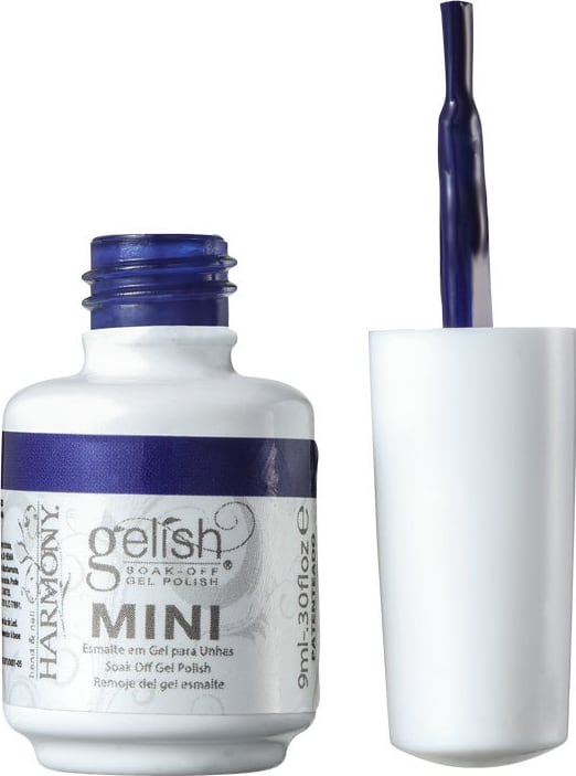 Gelish Soak Off Gel Mini Deja Blue - Esmalte Cintilante 9ml