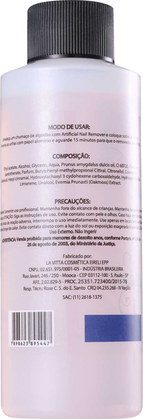 Gelish Artificial Nail Remover - Removedor de Esmalte em Gel 120ml