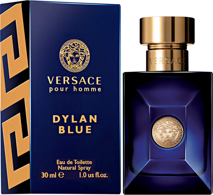 Dylan Blue Pour Homme Versace Eau de Toilette - Perfume Masculino 30ml