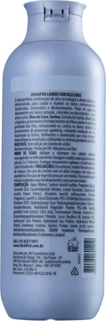 Nick & Vick Alta Performance Loiros Fortalecidos - Shampoo 250ml