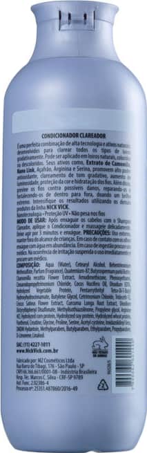 Nick & Vick Alta Performance Clareador - Condicionador 250ml