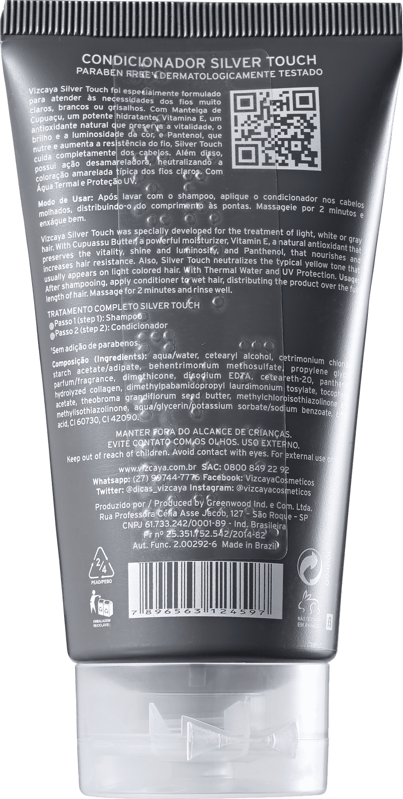Vizcaya Silver Touch - Condicionador 150ml