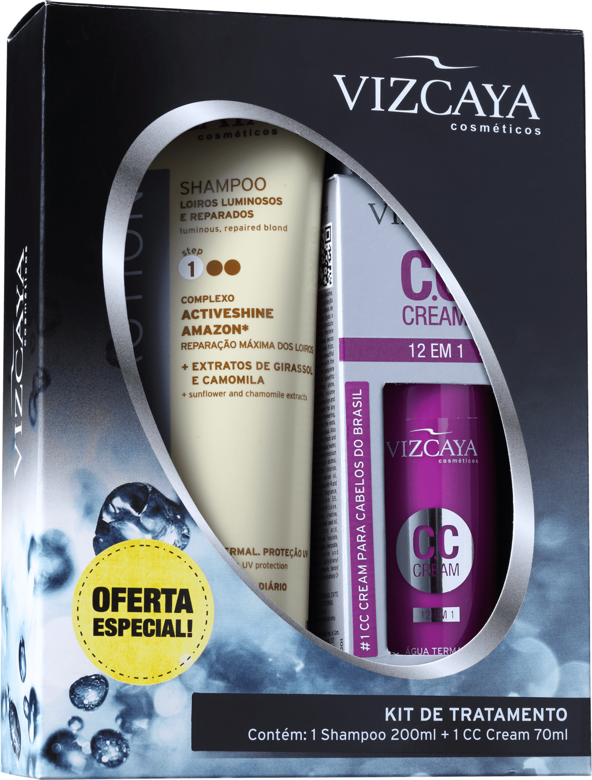 Kit Vizcaya Blonde Action CC Cream (2 Produtos)