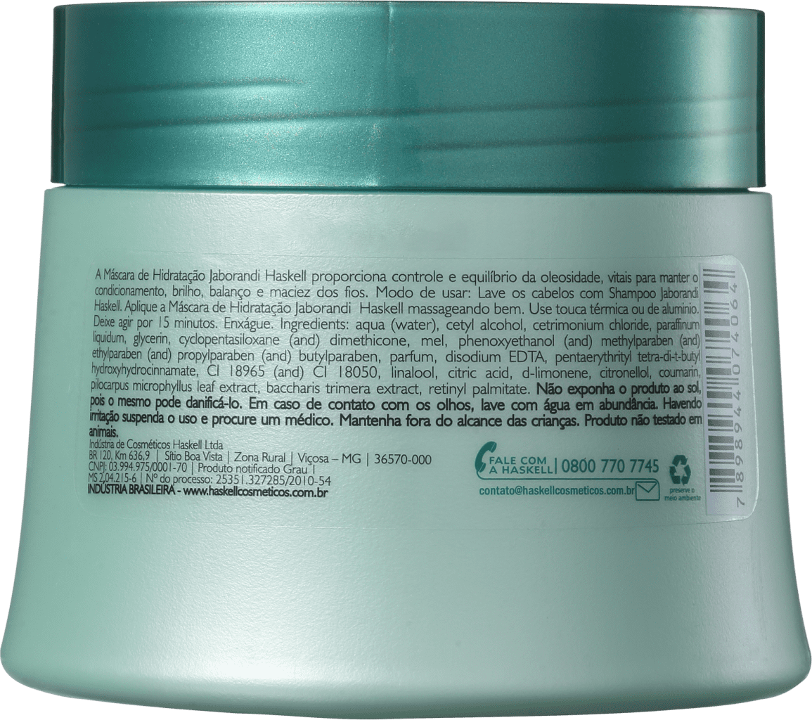Haskell Jaborandi - Máscara de Hidratação 250g
