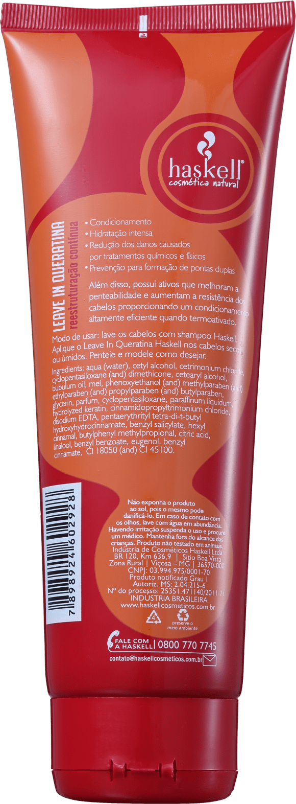 Haskell Queratina - Leave-In 240g