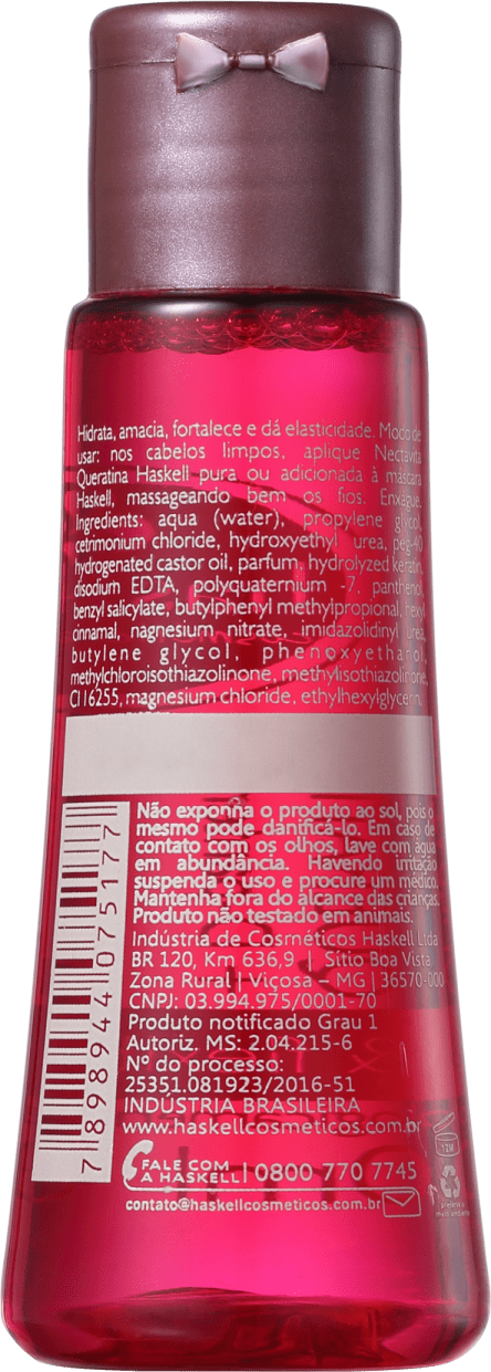 Haskell Queratina Nectavita - Tratamento Capilar 40ml