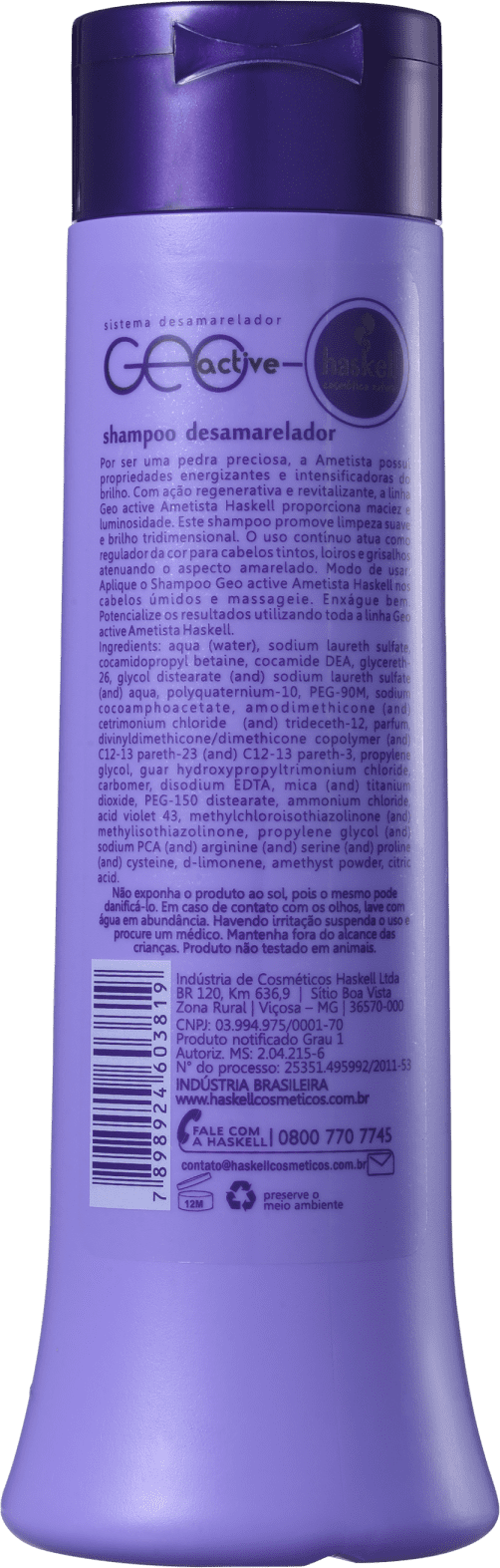Haskell Ametista - Shampoo Desamarelador 300ml