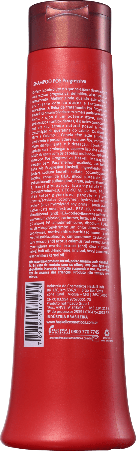 Haskell Pós-Progressiva - Shampoo 500ml