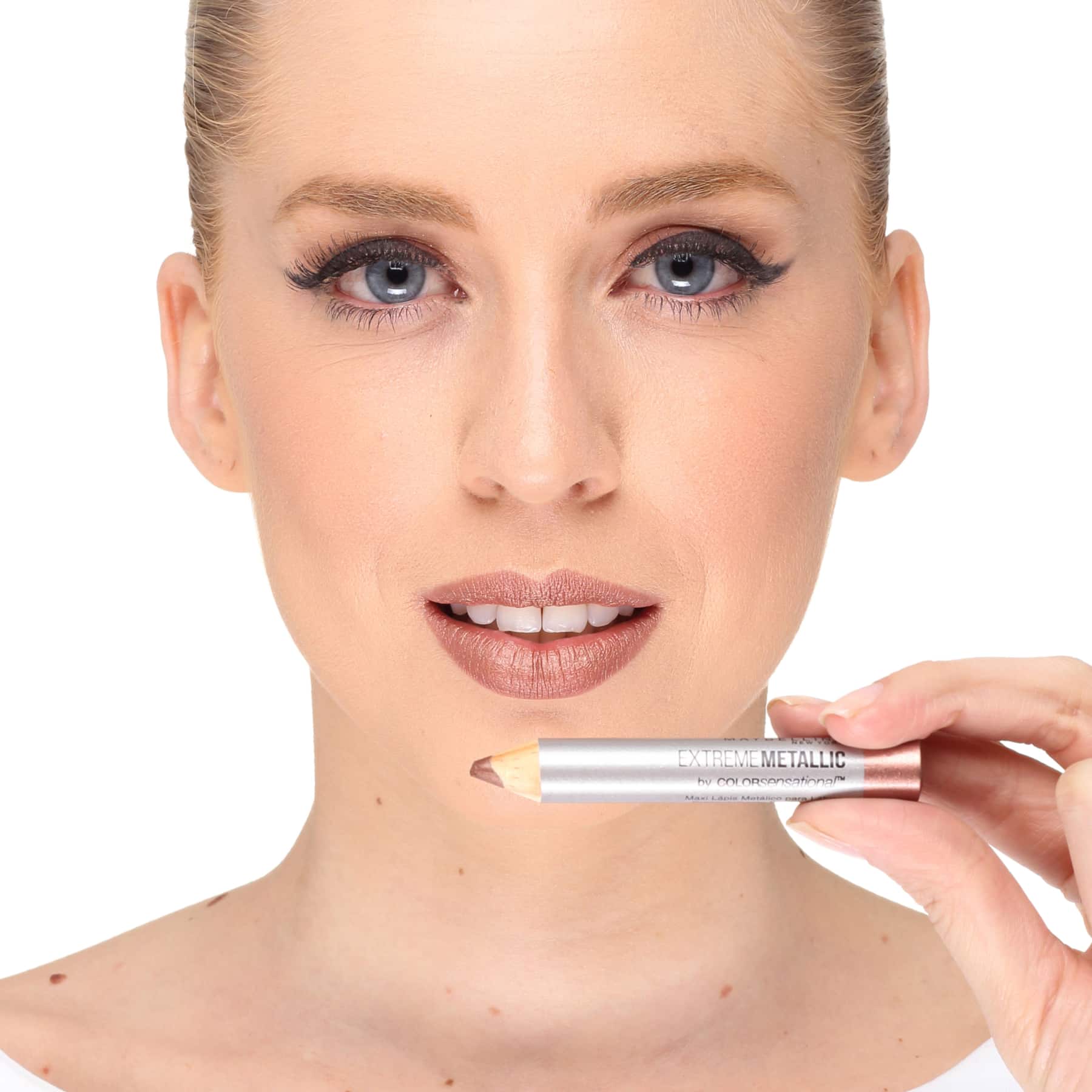 Maybelline Extreme Metallic by Color Sensational 90 Deixa Brilhar - Batom Metálico 1,5g