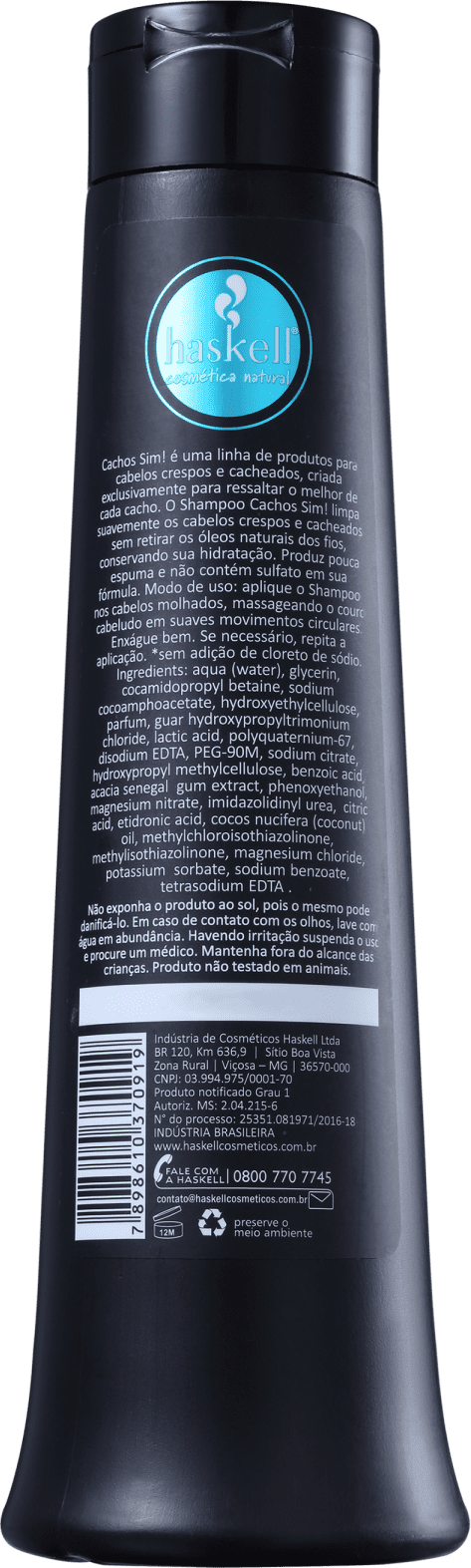 Haskell Cachos Sim! - Shampoo 500ml