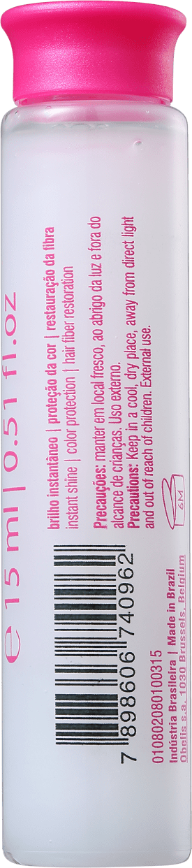 Cadiveu Professional Glamour Rubi Reconstrutor Imediato - Ampola Capilar 15ml