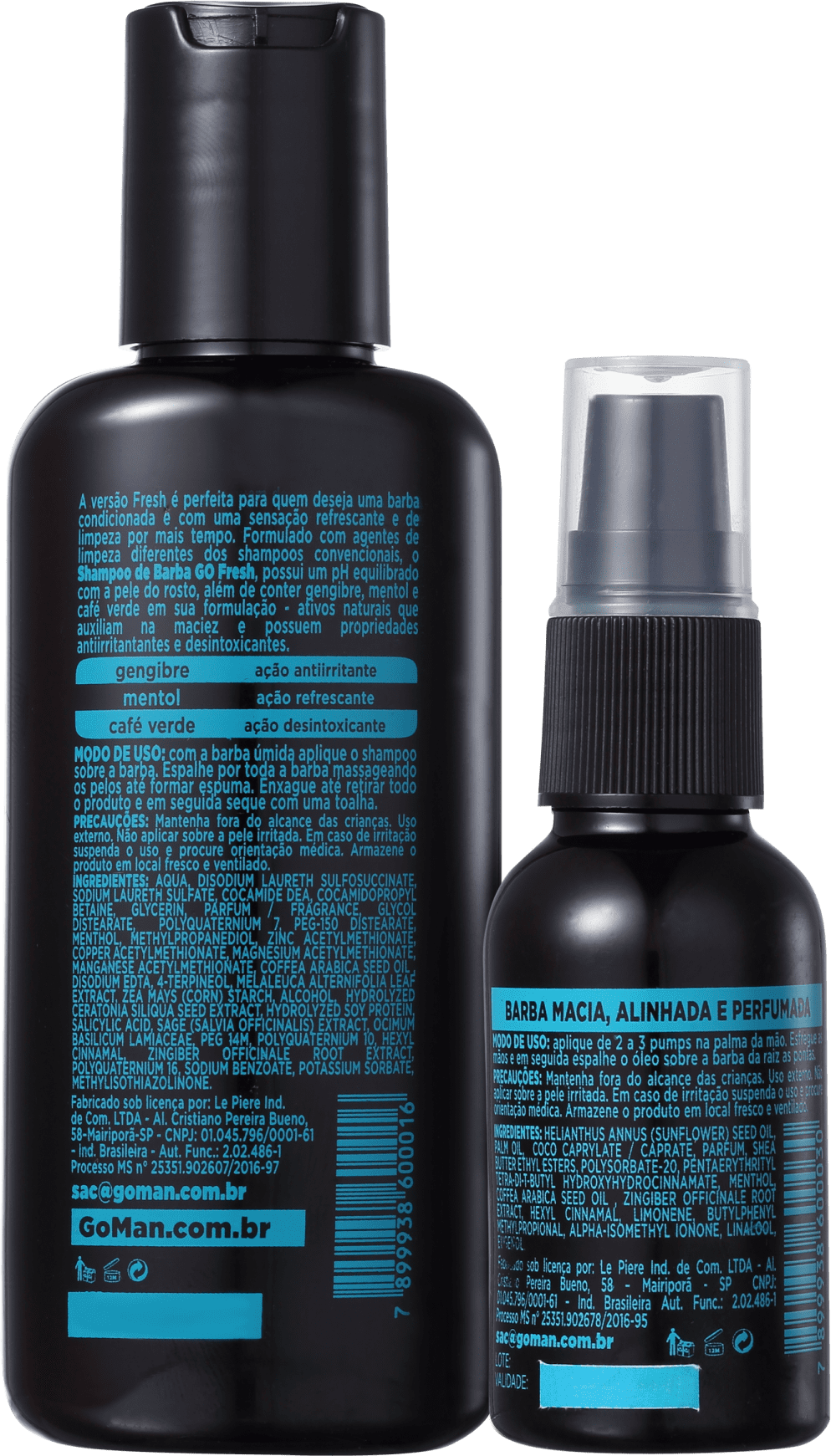 Kit Barba Go Man Fresh Duo (2 Produtos)
