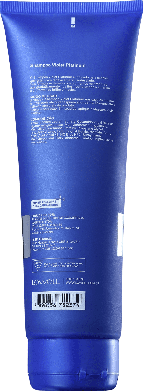 Lowell Violet Platinum - Shampoo 240ml