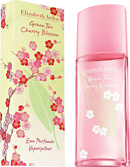 Green Tea Cherry Blossom Elizabeth Arden Eau de Toilette - Perfume Feminino 100ml