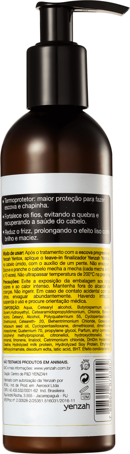 Yenzah Power Whey Yentox Wey Fit Cream - Leave-in 240ml