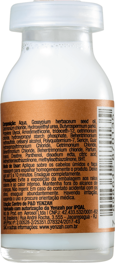 Yenzah Save - Ampola de Reconstrução 15ml
