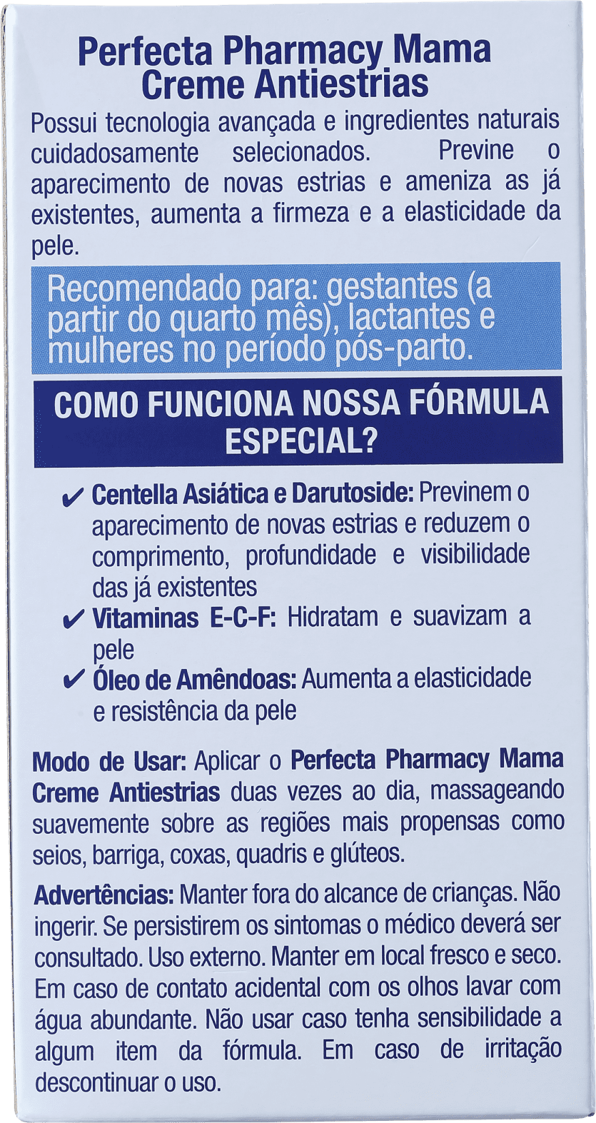 Perfecta Mama - Creme para Estrias 150ml