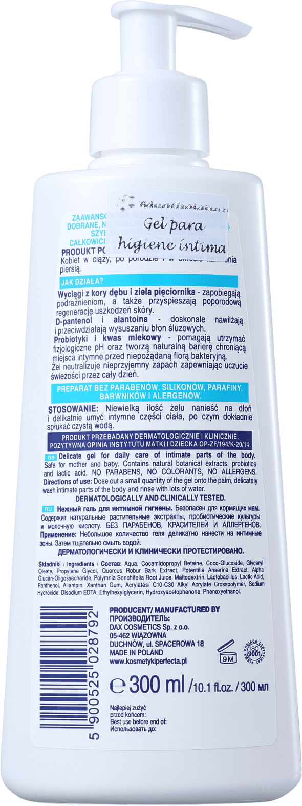 Perfecta Mama Higiene Íntima - Sabonete Íntimo 300ml