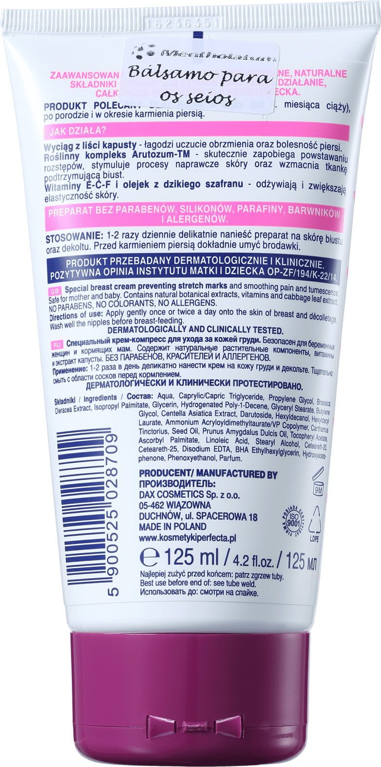 Perfecta Mama - Bálsamo Firmador de Seios 125ml