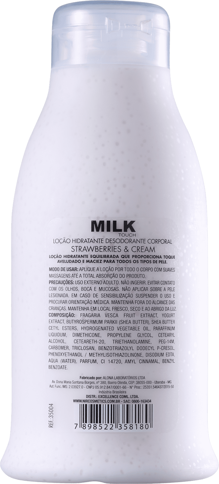 Nir Cosmetics Strawberries and Cream - Loção Hidratante Corporal 315g