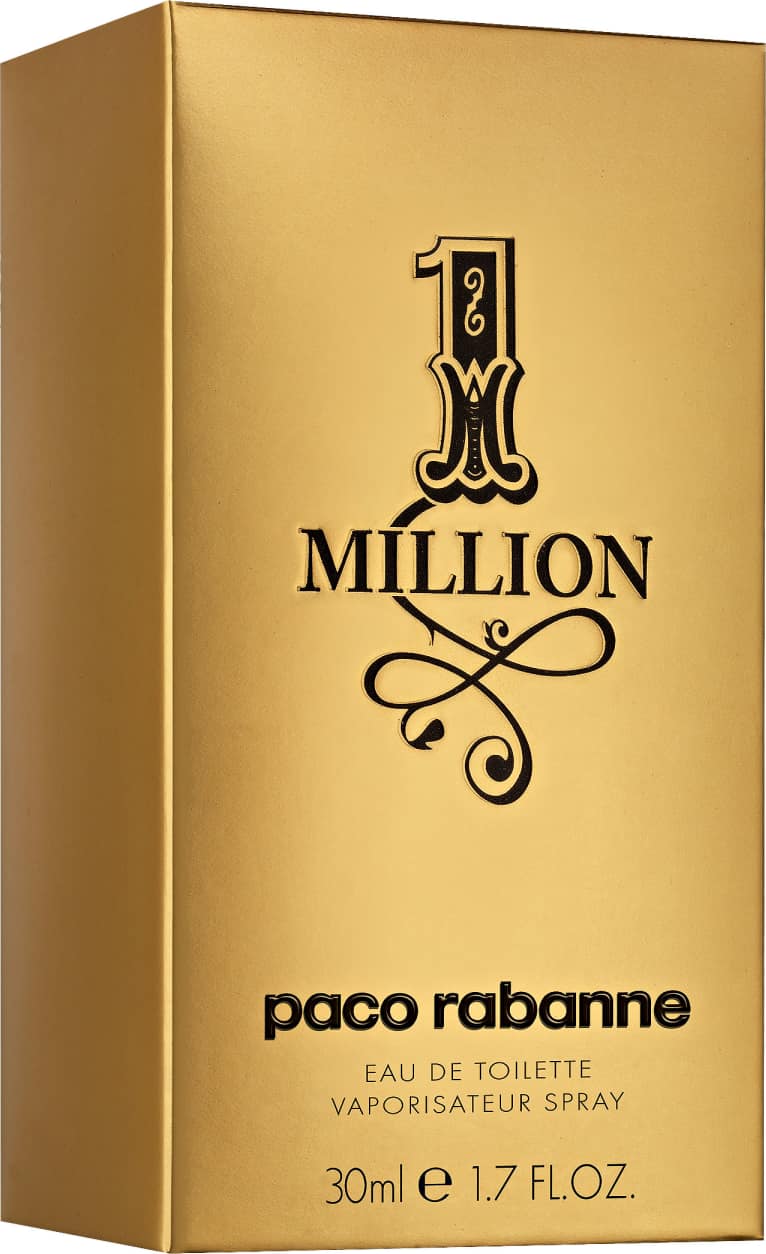 1 Million Paco Rabanne Eau de Toilette - Perfume Masculino 30ml