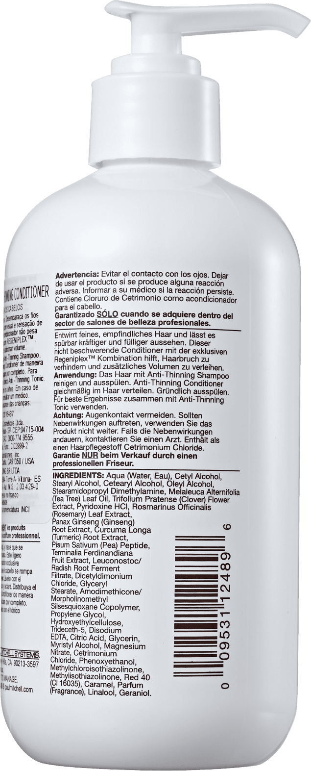 Paul Mitchell Tea Tree Anti-Thinning - Condicionador 300ml