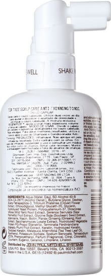 Paul Mitchell Tea Tree Anti-Thinning - Tônico Volumador 100ml
