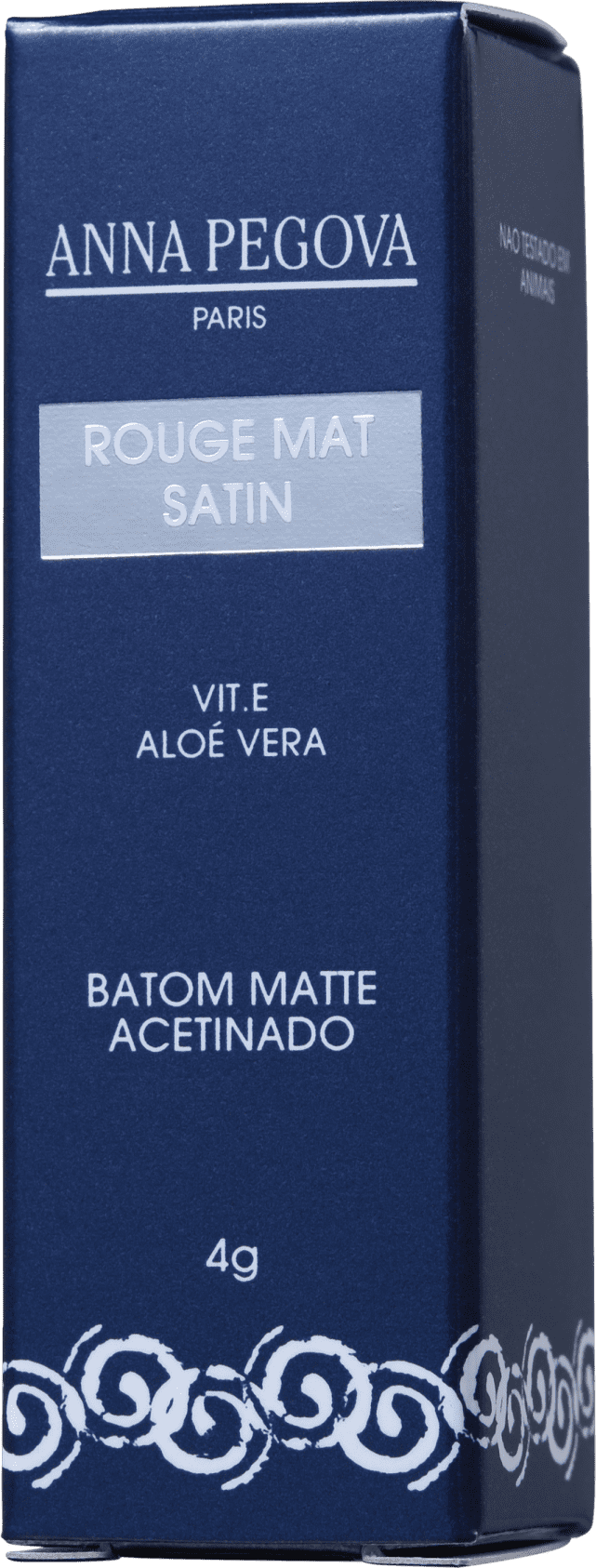 Anna Pegova Rouge Mat Éclat - Batom Matte 4g