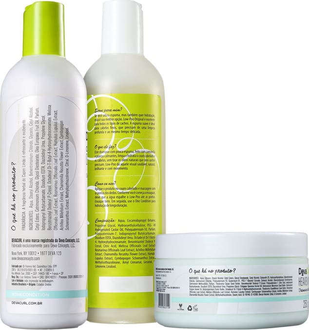Kit Deva Curl Curl Heaven (3 Produtos)