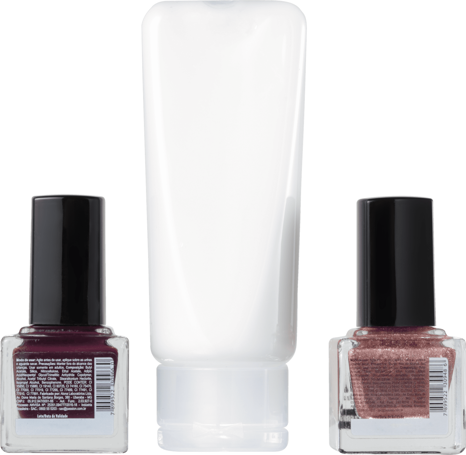 Kit Forum Purple, Glam e Classic Jeans de Esmaltes (3 produtos)