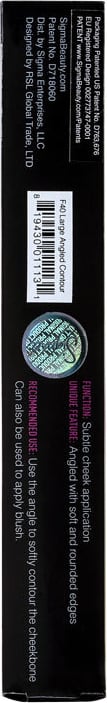 Sigma Beauty F40 Large Angled Contour - Pincel para Contorno
