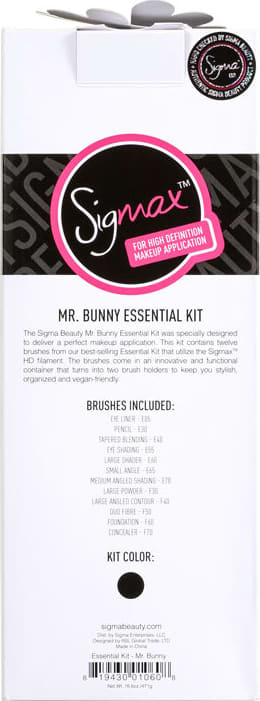 Kit de Pincéis Sigma Beauty Mr. Bunny Essential (12 produtos)