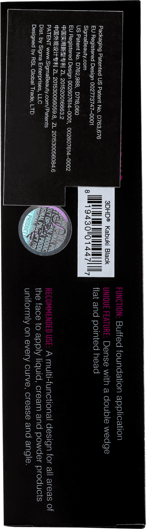 Sigma Beauty 3DHD Kabuki - Pincel para Rosto