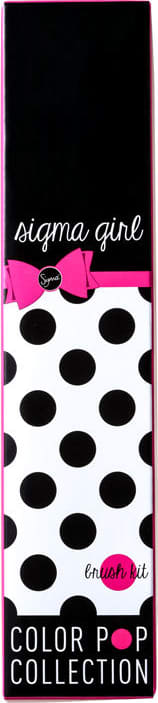 Kit de Pincéis Sigma Beauty Color Pop (3 produtos)
