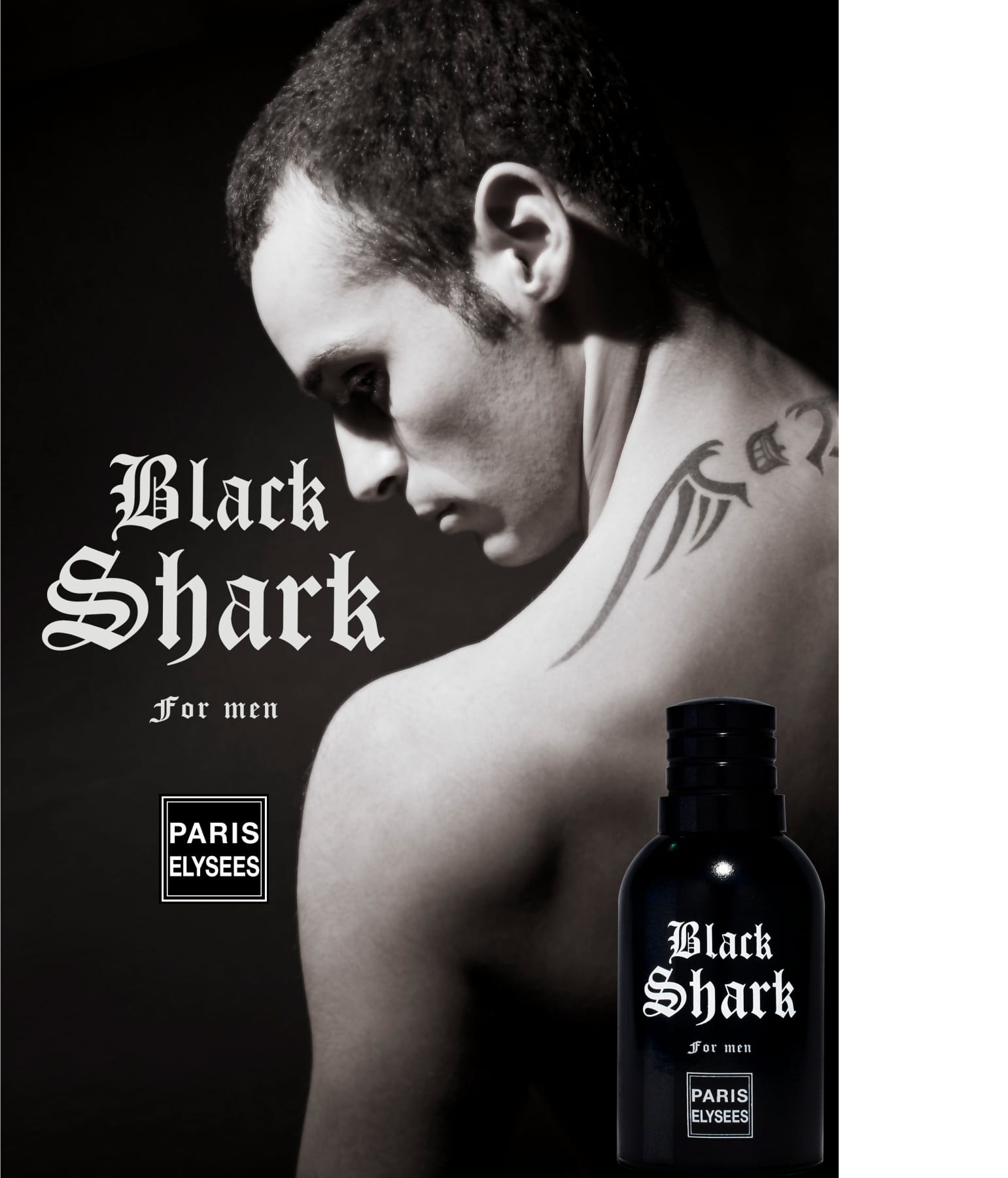 Perfume Black Shark Paris Elysees Masculino Beleza na Web