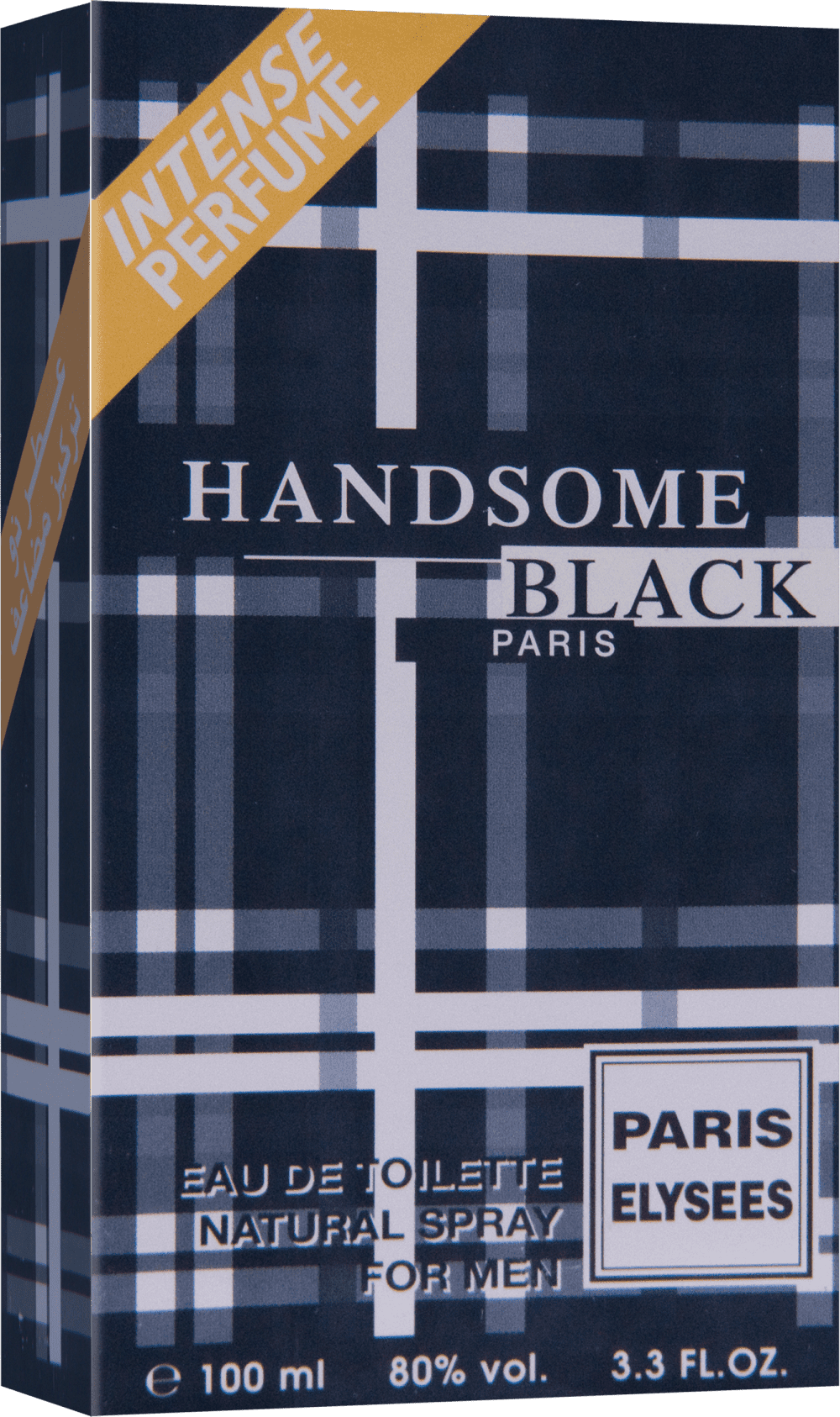 Handsome Black Paris Elysees Eau de Toilette - Perfume Masculino 100ml
