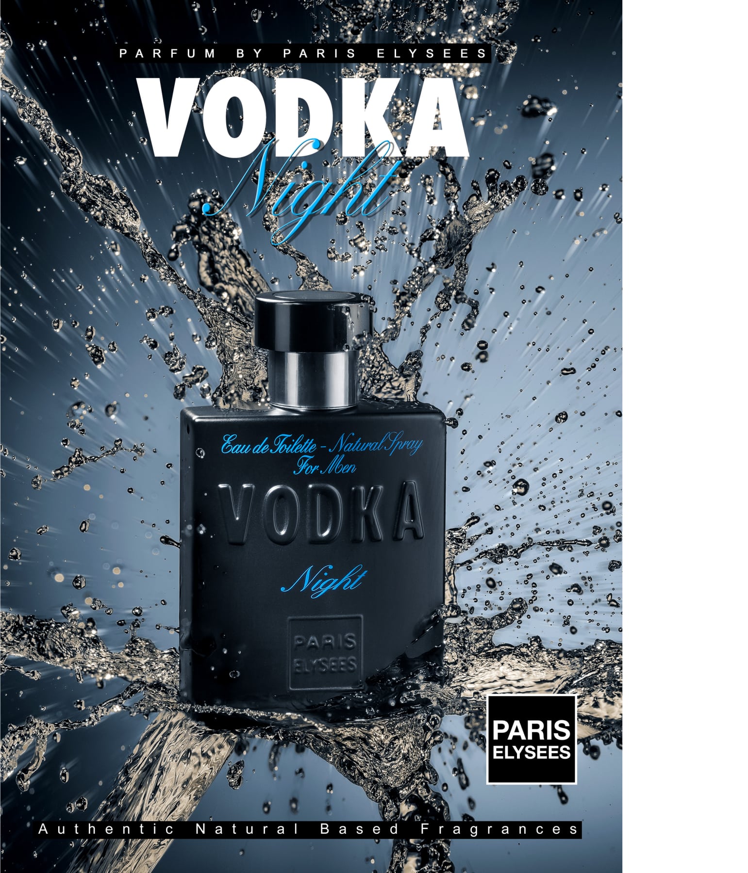 Vodka Night Paris Elysees Eau de Toilette - Perfume Masculino 100ml