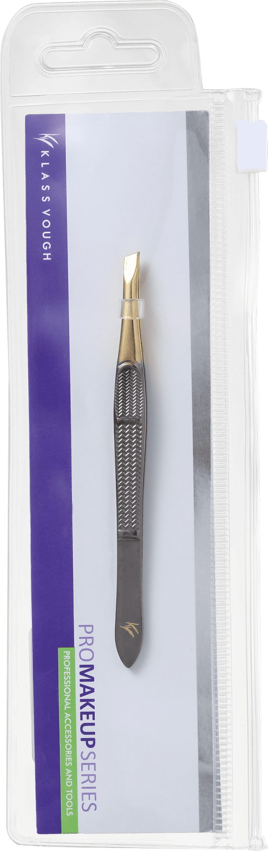 Klass Vough Profissional Ponta Dourada TW-OR124 - Pinça Chanfrada