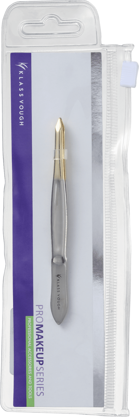 Klass Vough TW-195DHG Dourada Fina - Pinça de Precisão
