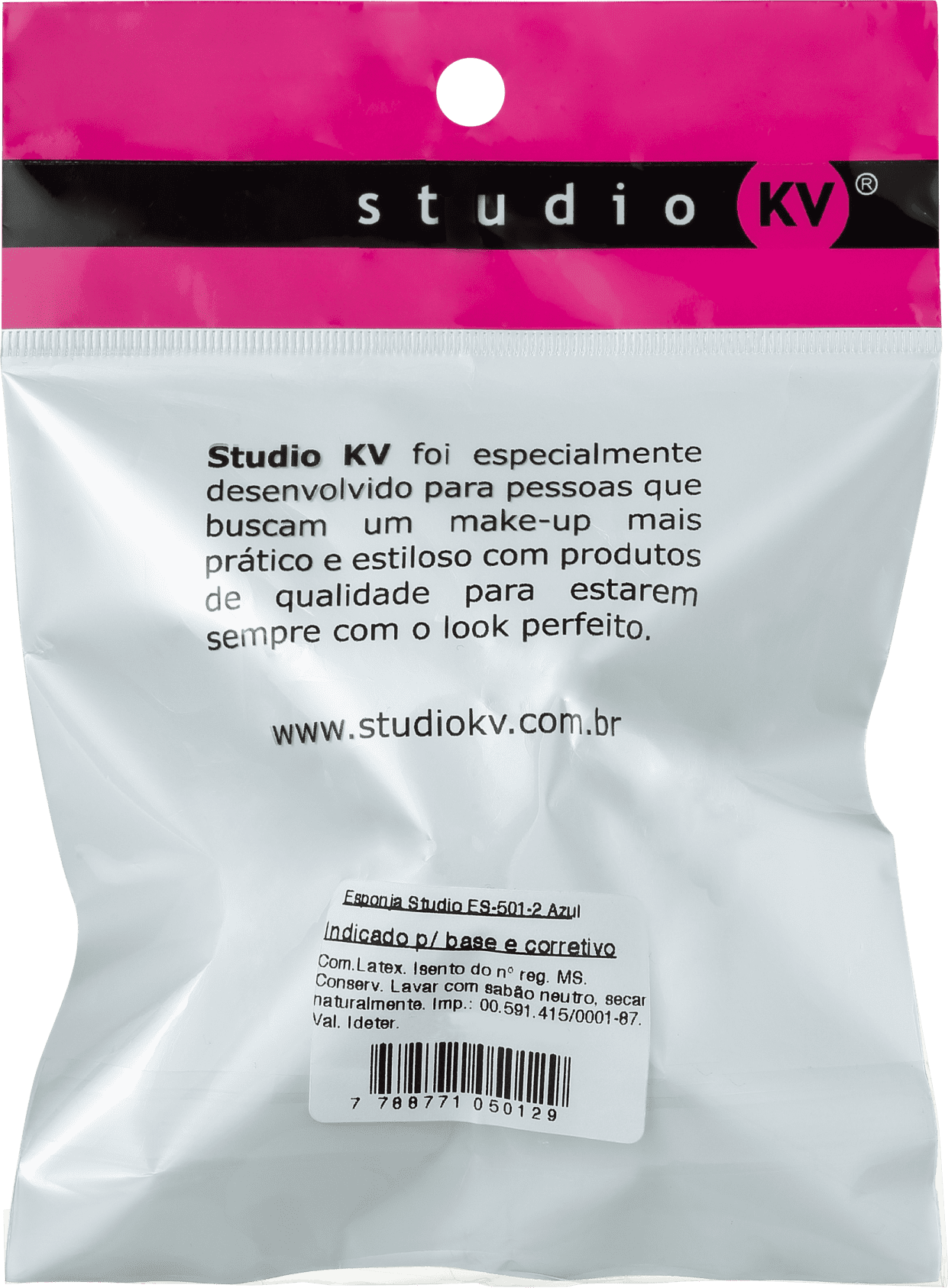Studio KV Gota Azul - Esponja para Maquiagem