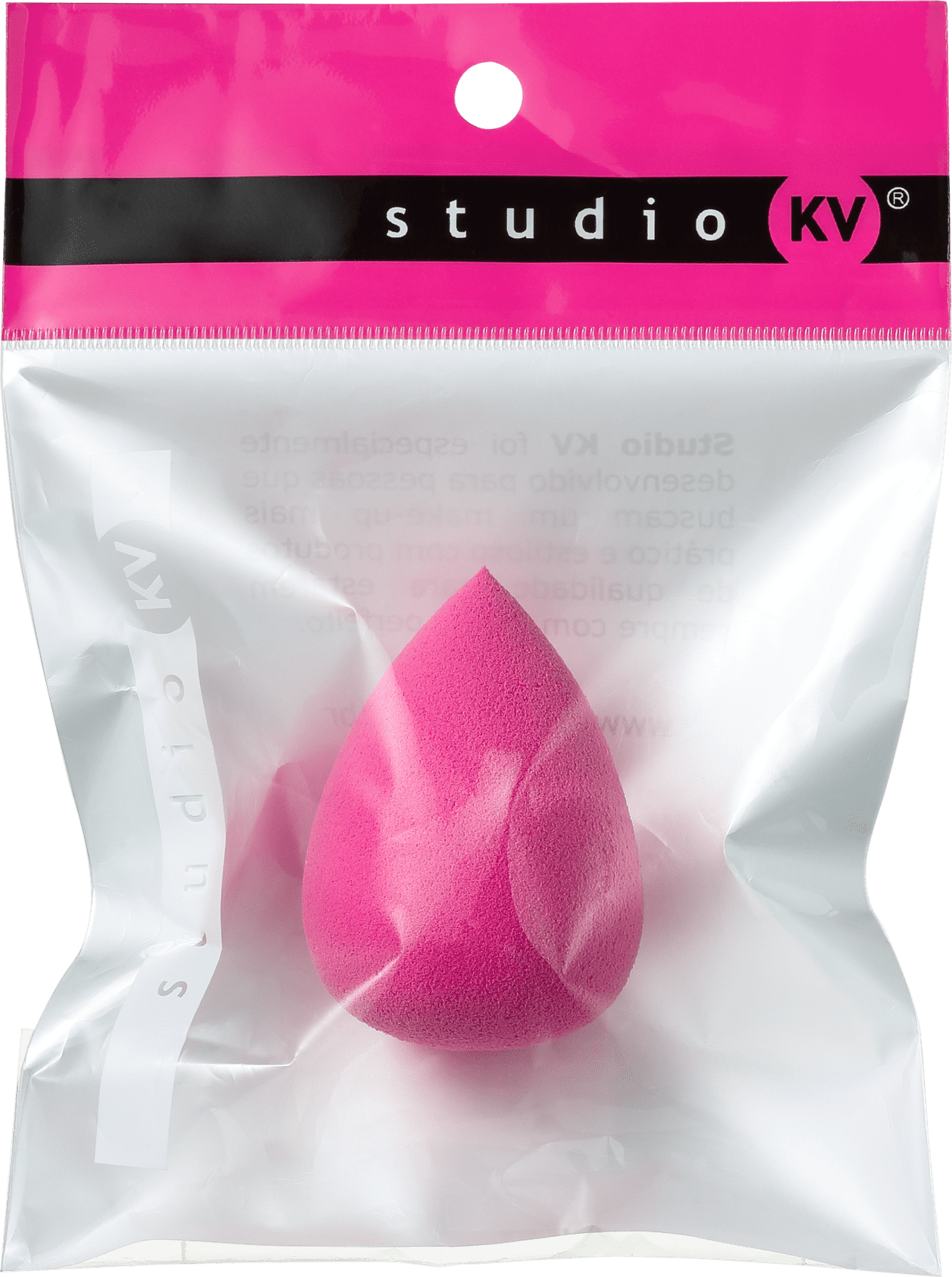 Studio KV Gota Rosa - Esponja para Maquiagem