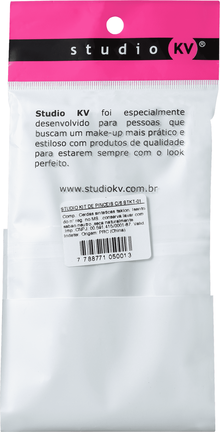 Kit de Pincéis Studio KV STKT-01 (6 Produtos)