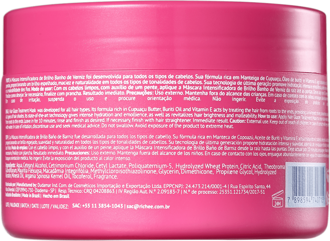 Richée Professional Nano Botox Repair Banho de Verniz - Máscara Capilar 300g