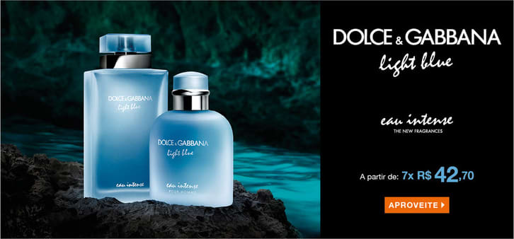 Light Blue Pour Homme Eau Intense Dolce & Gabbana Eau de Parfum - Perfume Masculino 100ml